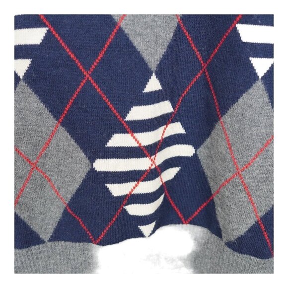 NWT Little Marc Jacobs Kids Wool Alpaca Argyle Sweater Size 10 - Picture 4 of 5